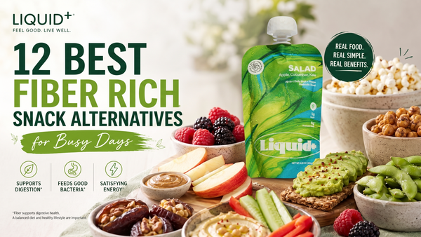 12 Best Fiber Rich Snack Alternatives for Busy Days