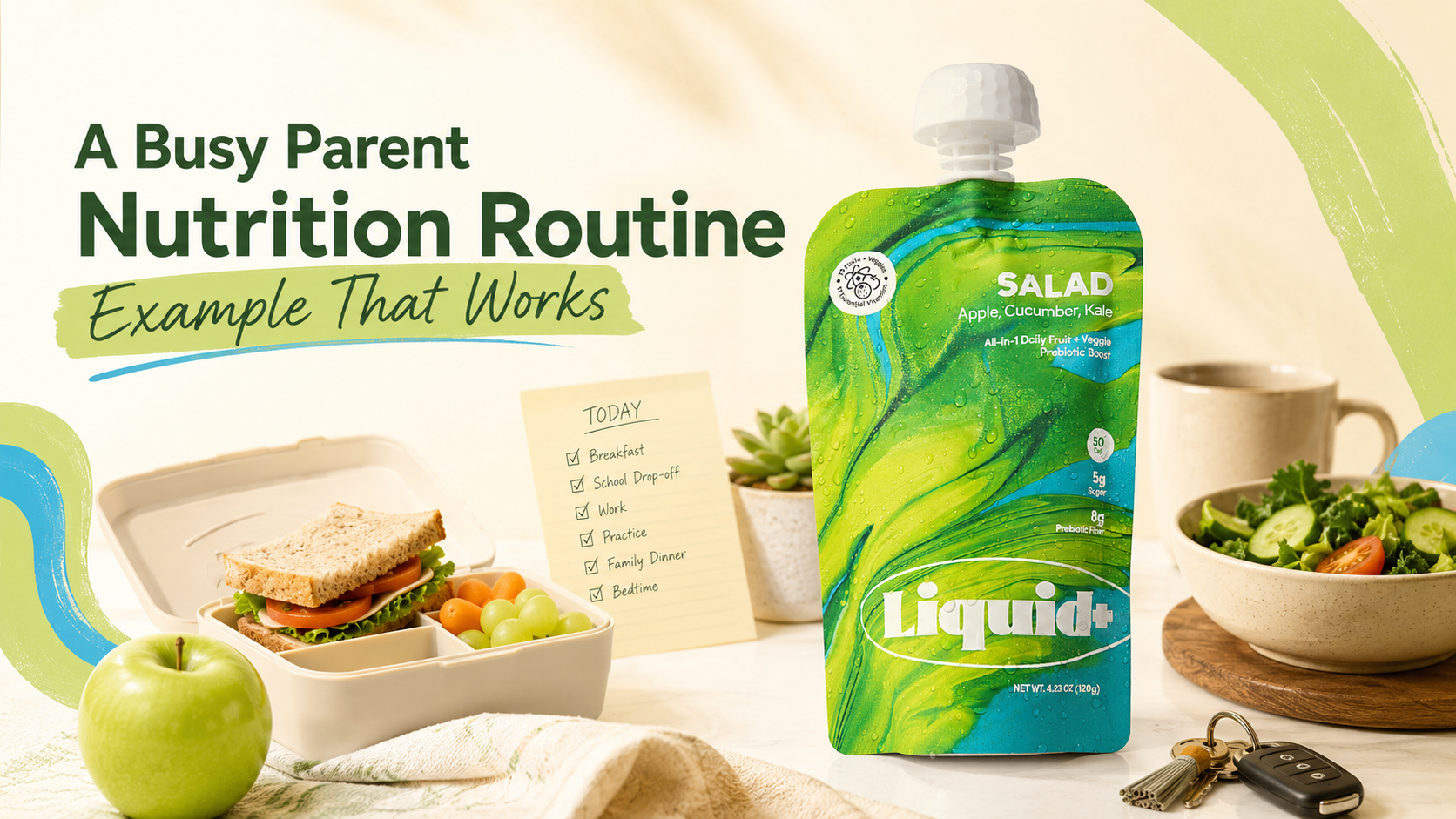 A Busy Parent Nutrition Routine Example That Works