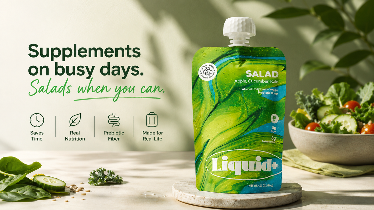 Can Vegetable Supplements Replace Salads?