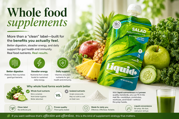 Whole Food Supplement Benefits That Matter