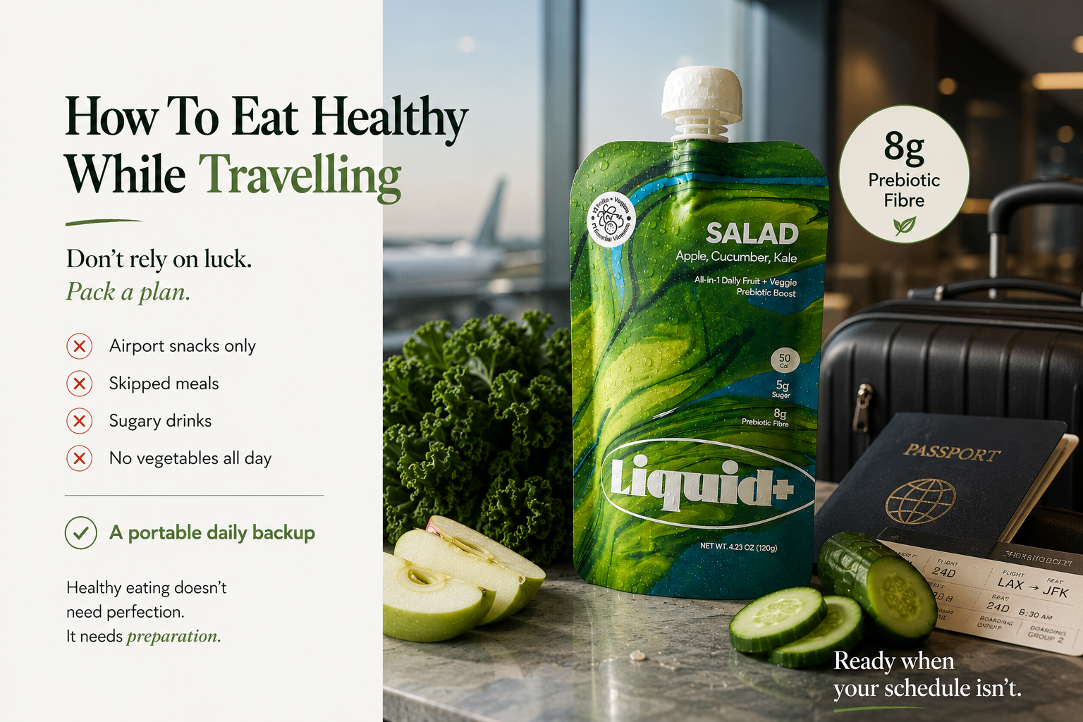 How to Eat Healthy While Traveling