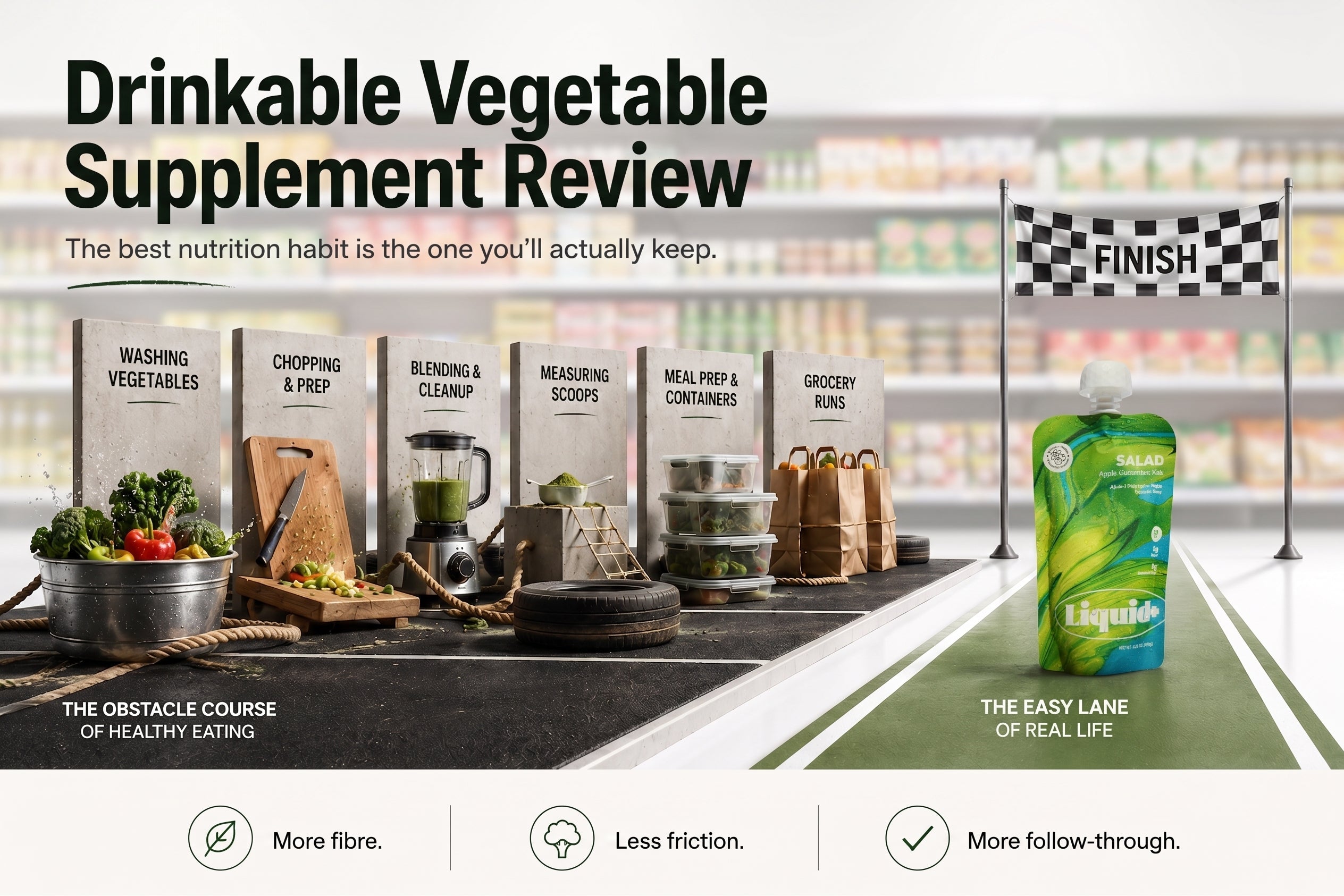 Drinkable Vegetable Supplement Review