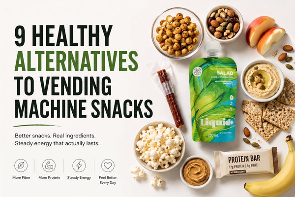9 Healthy Alternatives to Vending Machine Snacks