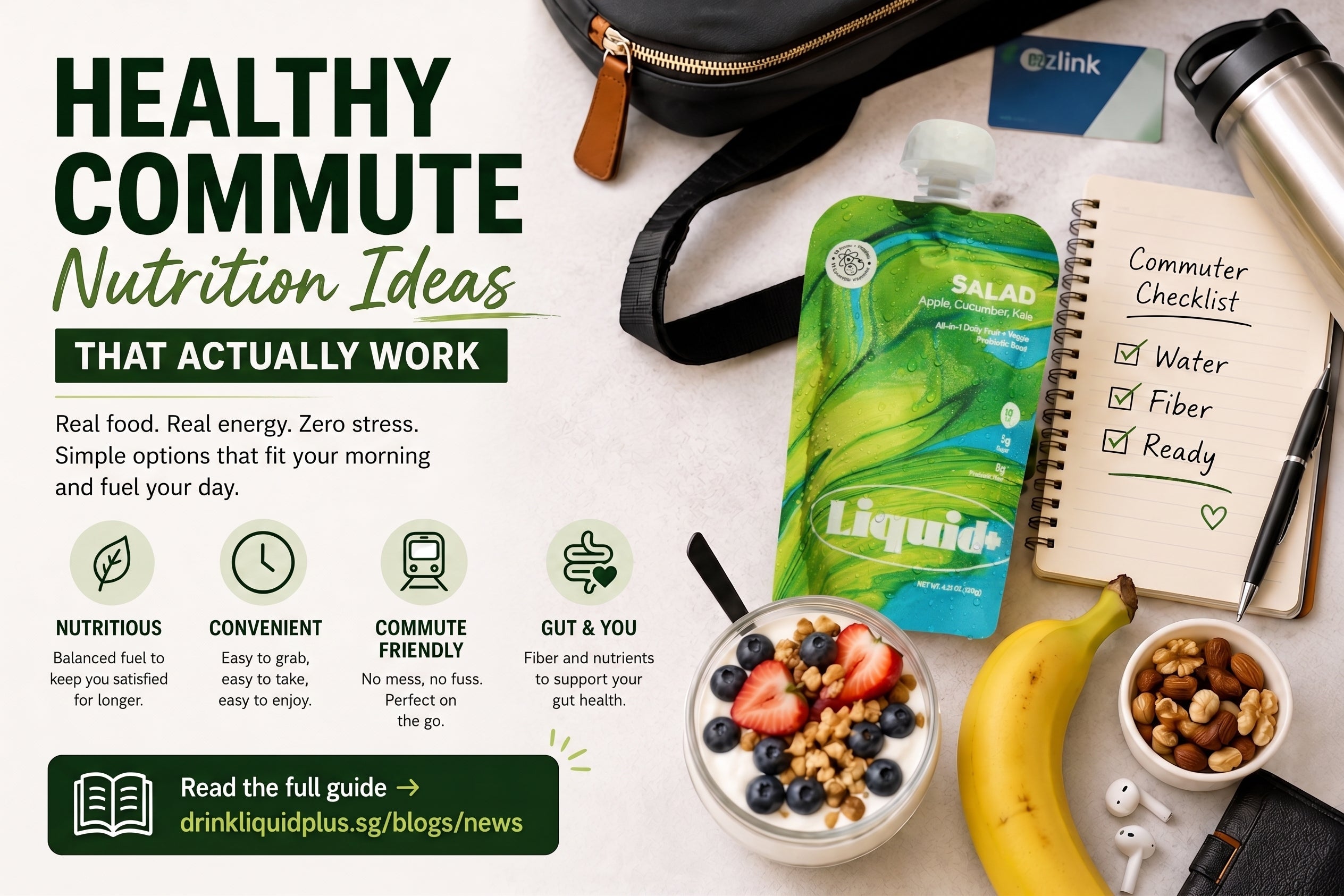 Healthy Commute Nutrition Ideas That Actually Work