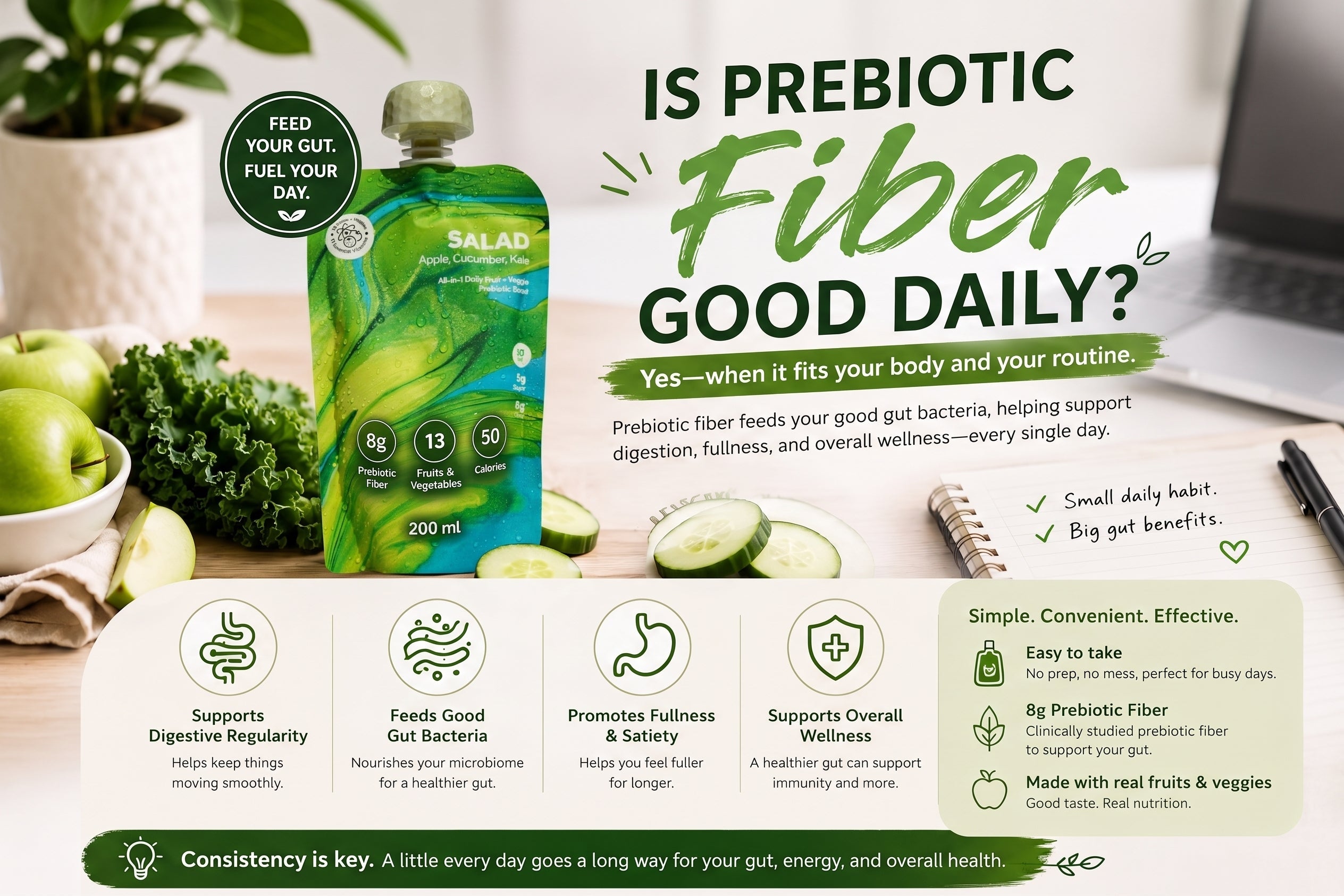 Is Prebiotic Fiber Good Daily?