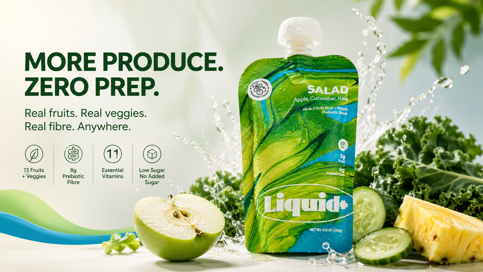 Portable Fruit and Vegetable Pouch Benefits